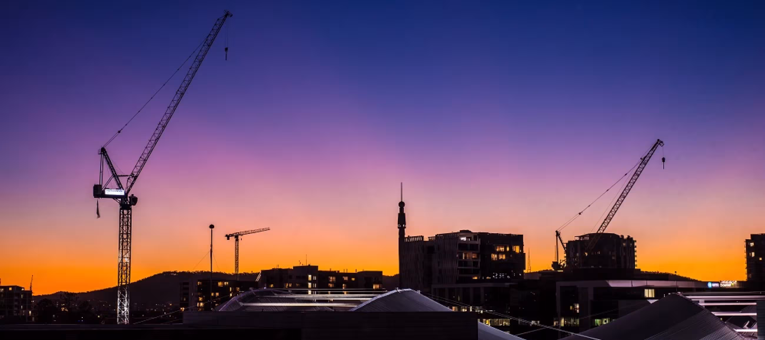 Say goodbye to the cranes